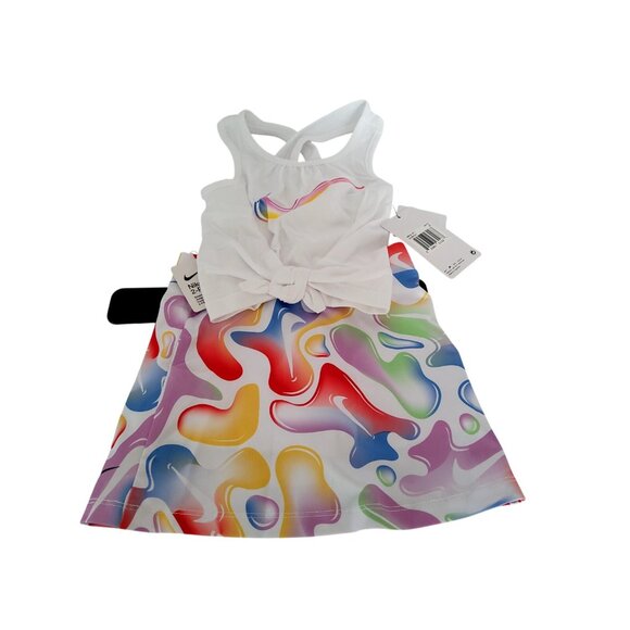 Nike Logo Tank Top and Printed Scooter Skirt Set (Toddler) - Picture 7 of 7